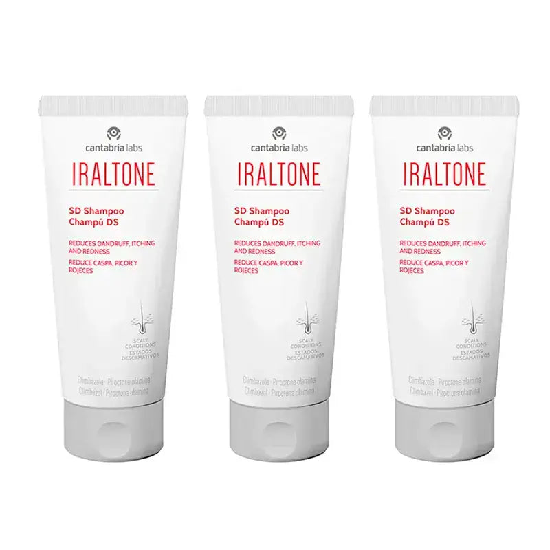 Iraltone Ds Shampoo Pack, 3 X 200 Ml