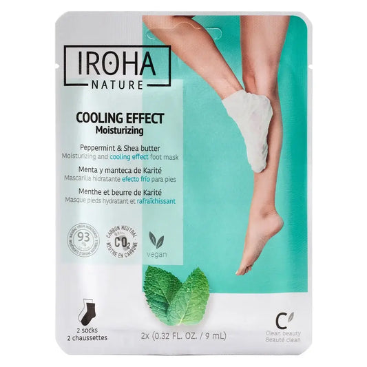 Iroha Nature Body Socks Cold Effect Mask, 20 Ml