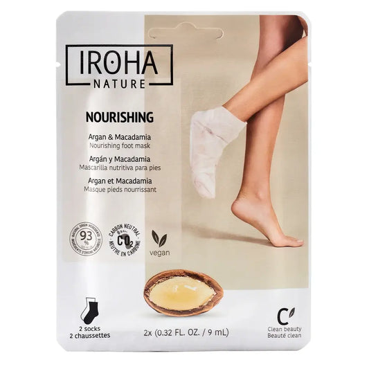 Iroha Nature Body Nourishing Mask Socks, 20 Ml