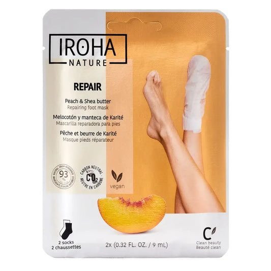 Iroha Nature Body Repairing Socks Mask, 20 Ml