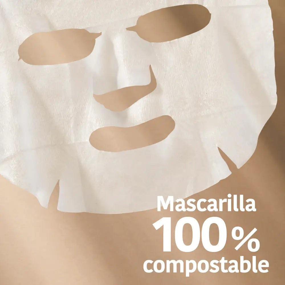 Iroha Nature Triple Hyaluronic Acid Wrinkle Filler Face & Neck Tissue Mask, 30 ml