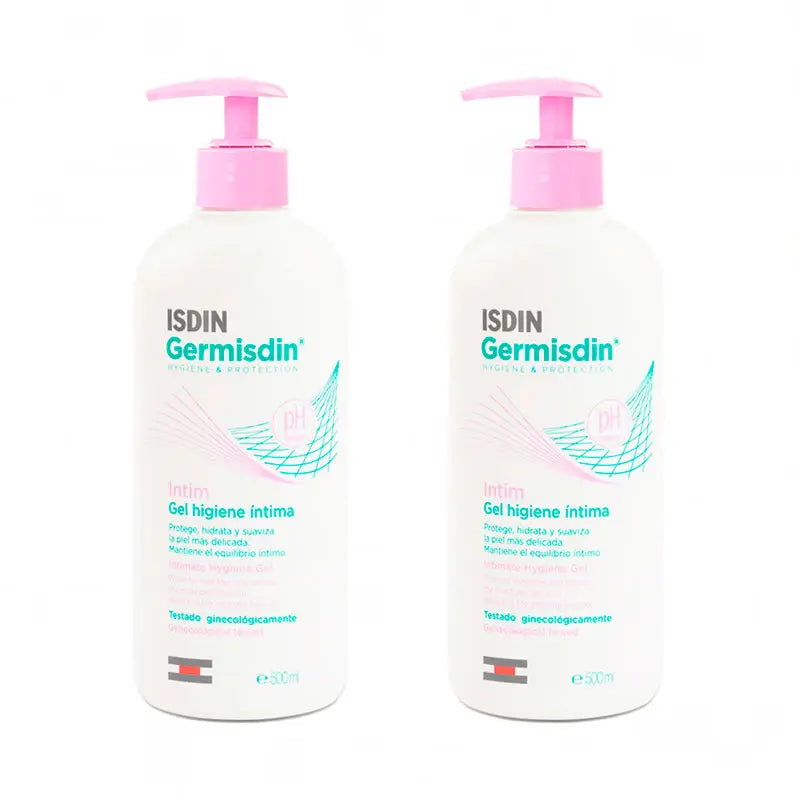 Isdin Duplo Germisdin Intimate Hygiene Gel 2 x 500 Ml