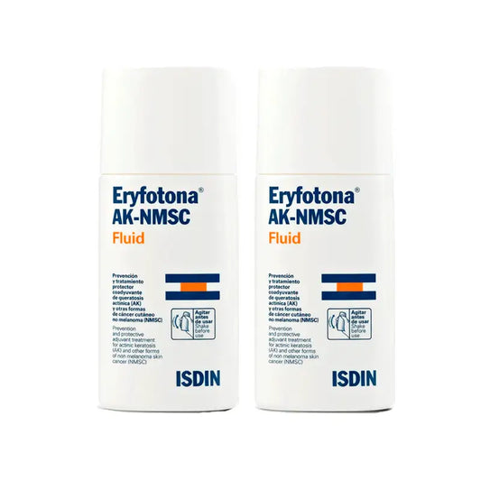 Isdin Eryfotona Eryfotona Ak-Nmsc Fluid Photoprotector Duplo Spf100+, 2 x 50 Ml