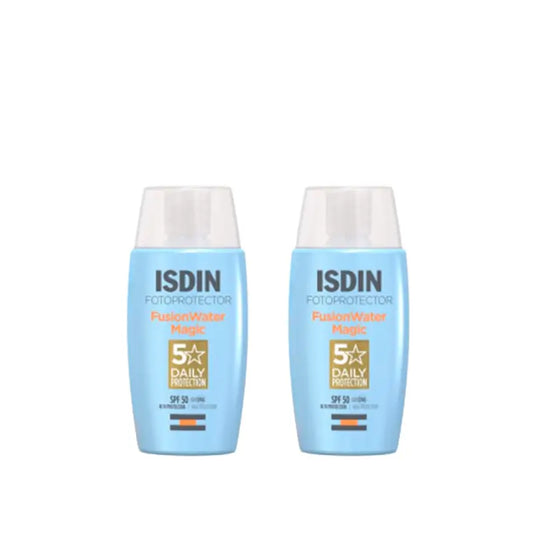 Isdin Fusion Water Magic Spf 50+ Sunscreen 2 x 50 Ml