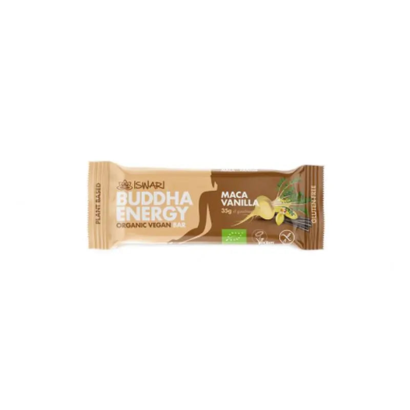 Iswari Buddha Energy Maca Vanilla Bar, 47 g