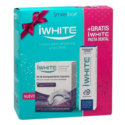 Iwhite Supreme Pack Kit, 10 moulds + 75 ml gift paste