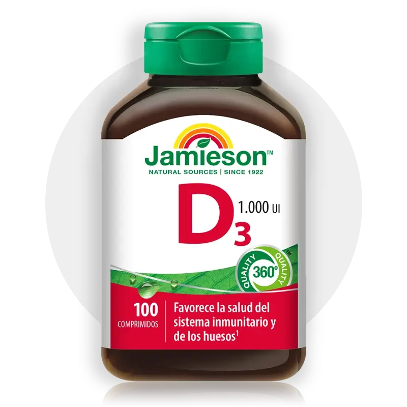 Jamieson Vitamin D3 1000 Ui , 100 tablets