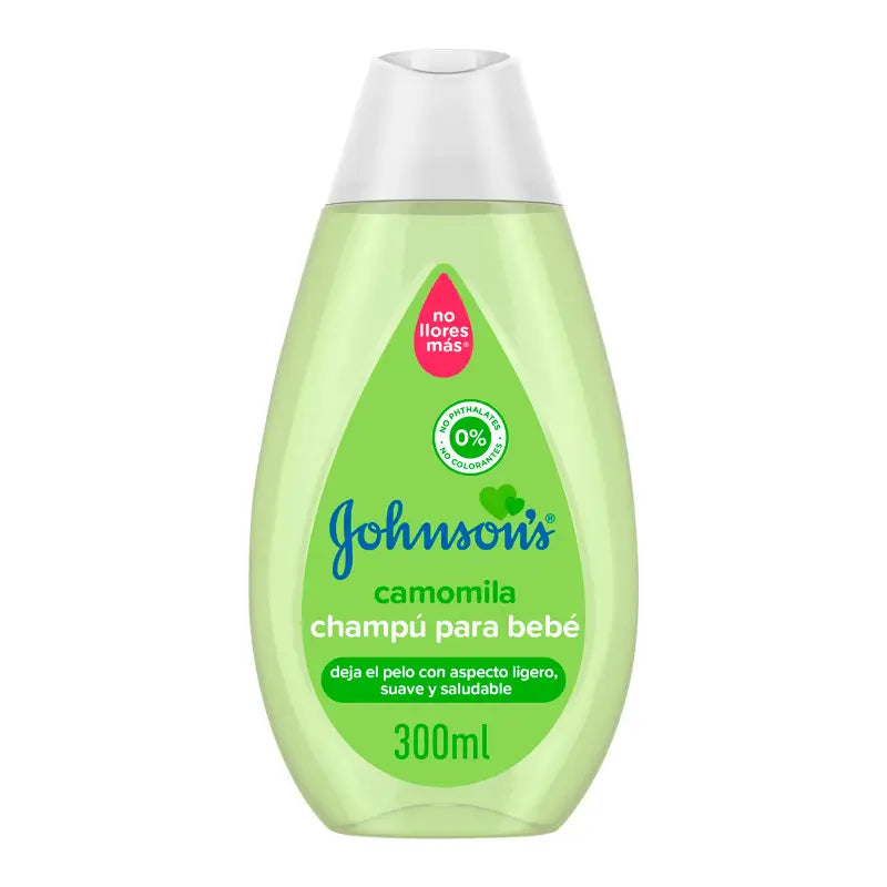 Johnson'S Baby Champú Camomila, Ideal Para Toda la Familia, 300 ml