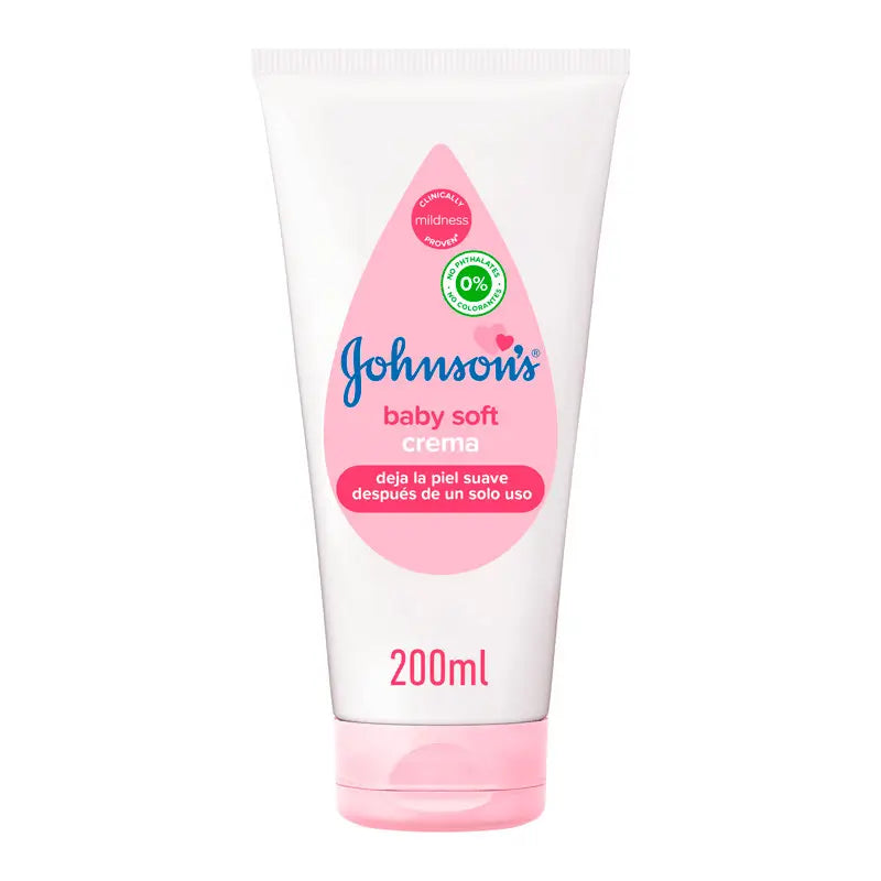 Johnson'S Baby Crema Baby Soft Para Bebé, 200 ml