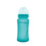 Joykids Baby Bottle 240Ml Turquoise Glass Thermos Everyday Baby