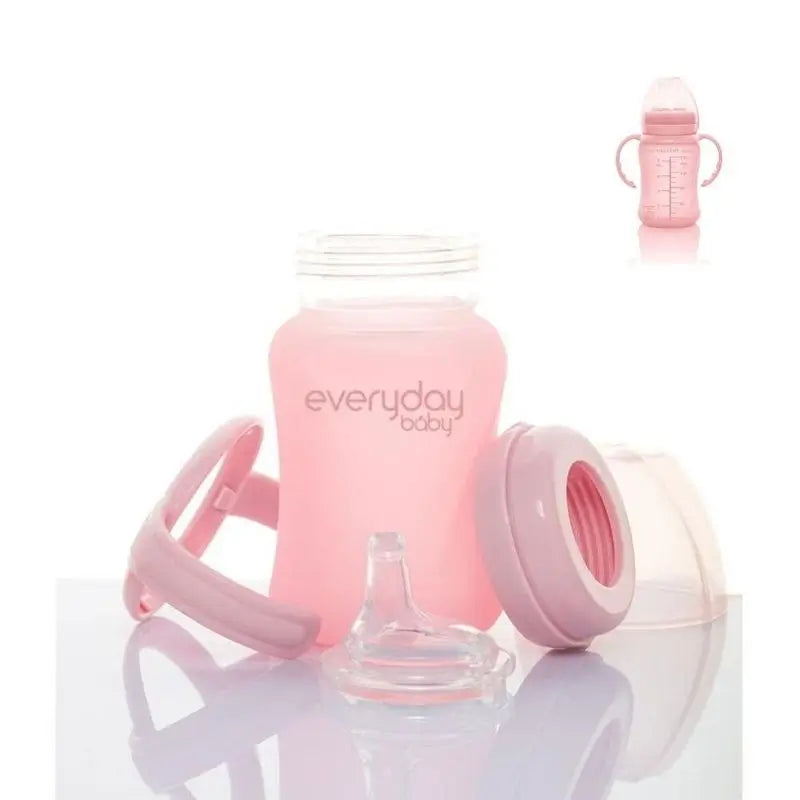 Joykids Everyday Baby Glass Training Mug 150Ml Light Pink