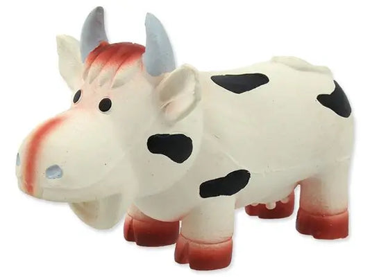 Juguete Vaca Latex Con Sonido, 15Cm