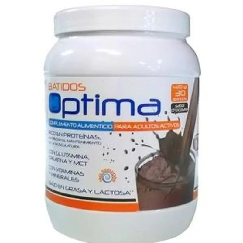 Just Aid Optima Batido Proteinas Chocolate 420Gr