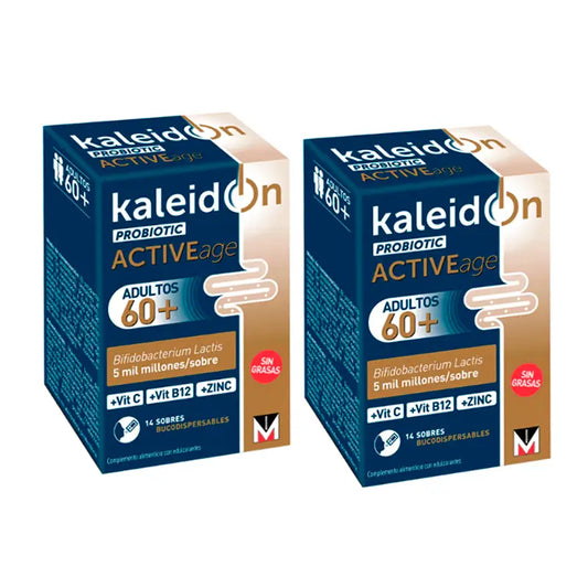 Kaleidon Active Age 60+ Probiotic Duplo, 2 x 14 sachets