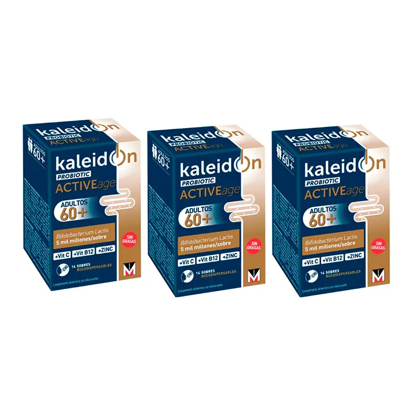 Kaleidon Active Age 60+ Probiotic Triplo, 3 x 14 sachets