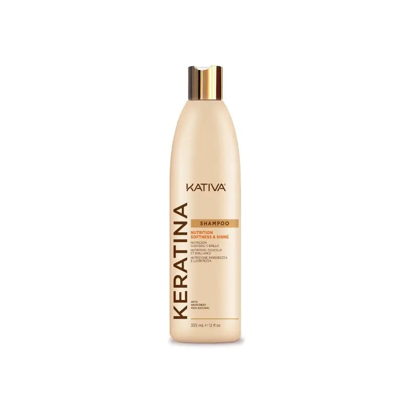 Kativa Keratin Cystein Protein Shampoo, 355 ml