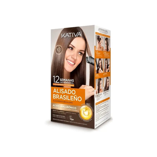 Kativa Hyaluronic Brazilian Smoothing Kit, 1 pc.