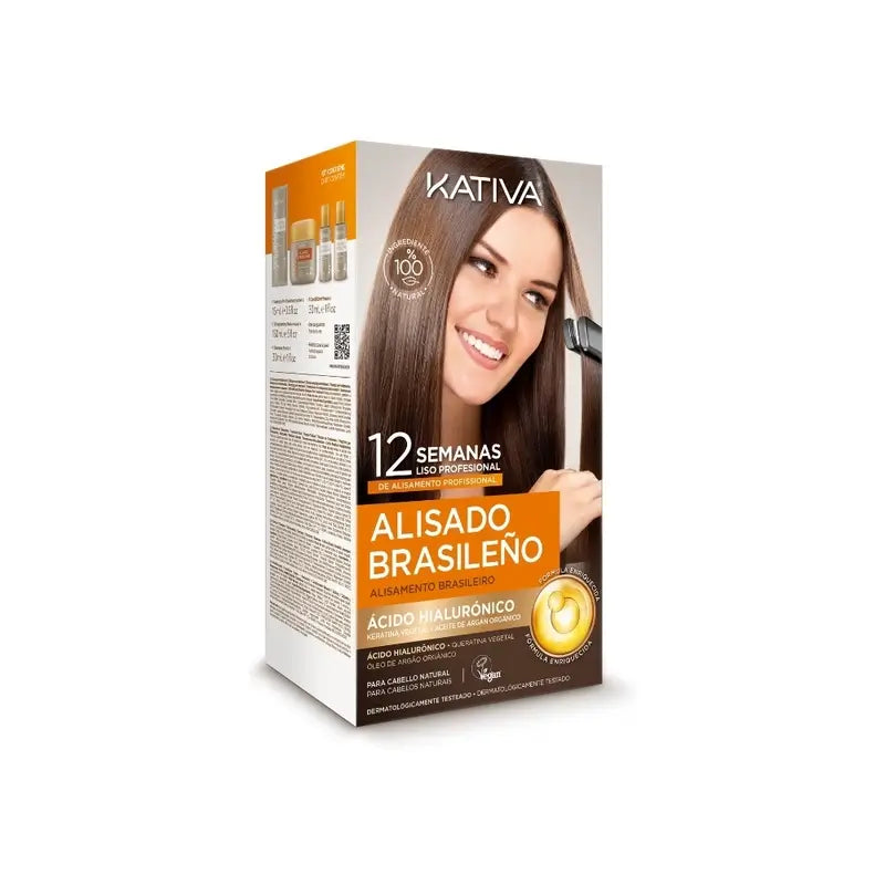 Kativa Hyaluronic Brazilian Smoothing Kit, 1 pc.