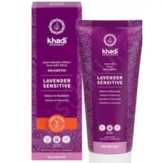 Khadi Champu Sensible-Lavanda 200Ml.