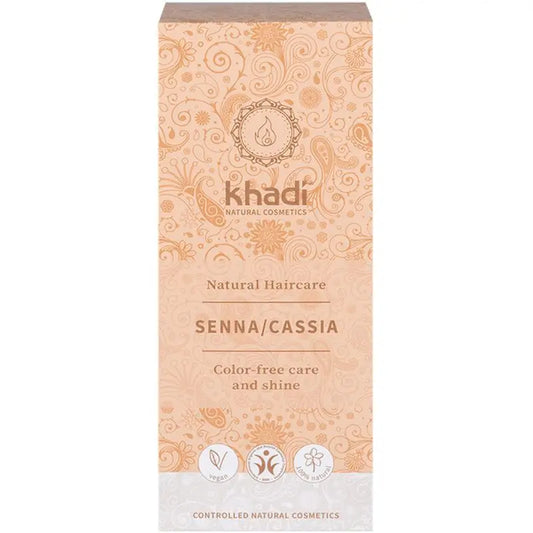 Khadi Henna Cassia-Neutra 100% Pura , 100 gr   