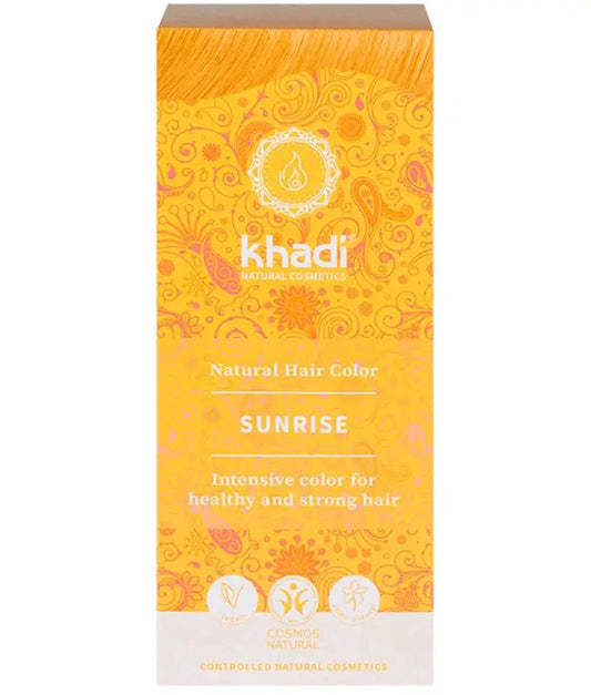 Khadi Herbal Color Rubio Amanecer-Miel (Sunrise), 100 Gr      