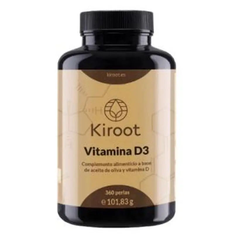 Kiroot Vitamina D3 360Perlas 