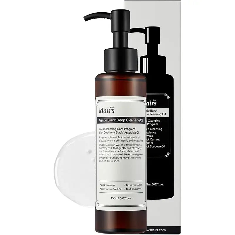 Klairs Gentle Black Deep Cleansing Oil, 150 ml