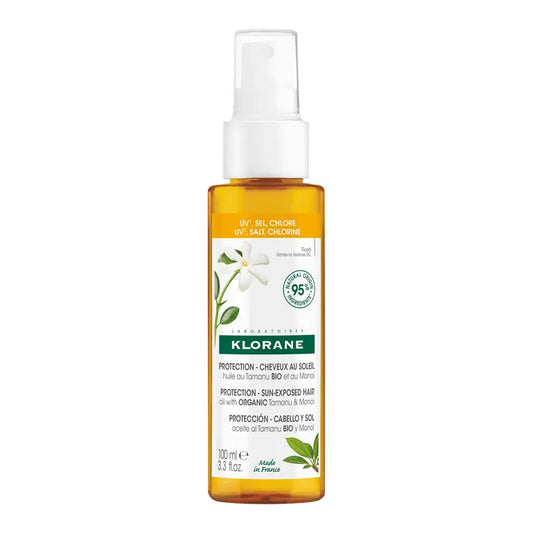 Klorane Organic Tamanu & Monoi Hair Sun Oil 100 ml