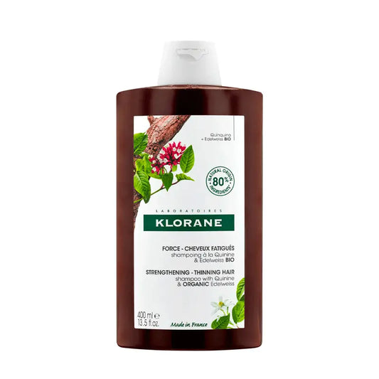 Klorane Organic Quinine and Edelweis Shampoo 400 ml