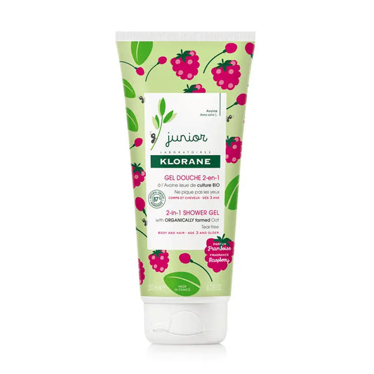 Klorane Junior Gel Ducha Frambuesa 200 Ml