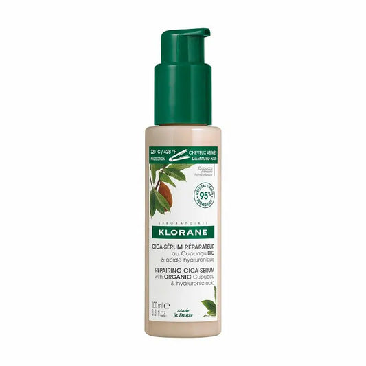 Klorane Cica Serúm Reparador Cabello Seco y Dañado, 100 ml