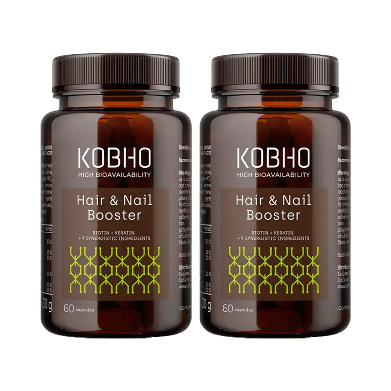 Kobho Labs Duplo Supplement Biotin + Keratin, 2 x 3 x 60 capsules