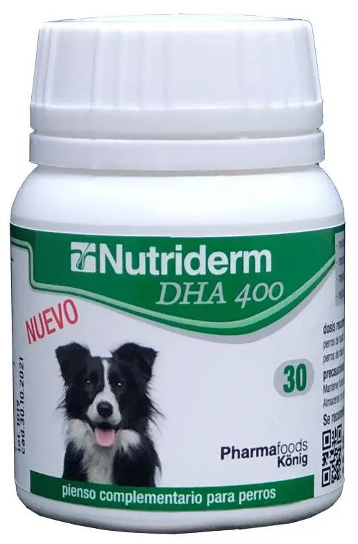 Nutriderm Dha 400 Mg, 30 cápsulas