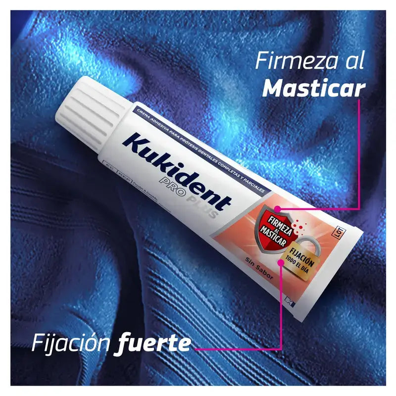 Kukident Quadruple Pro Plus Firmness When Chewing, 4 x 57 Gr