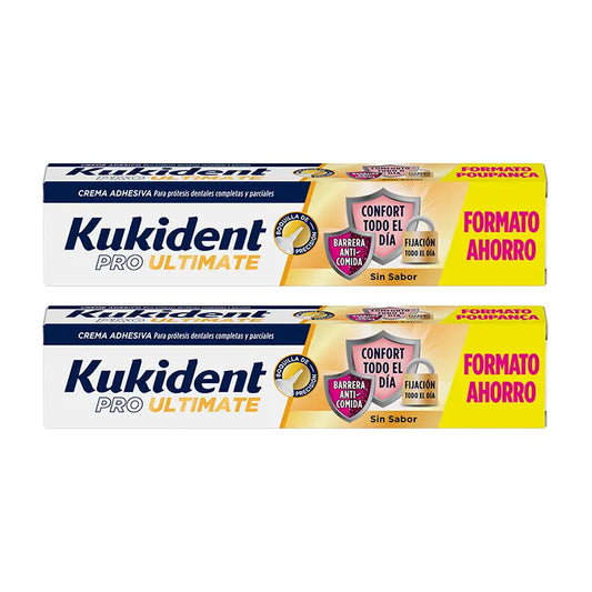 Kukident Duplo Pro Ultimate Flavourless, 2 x 57 Gr