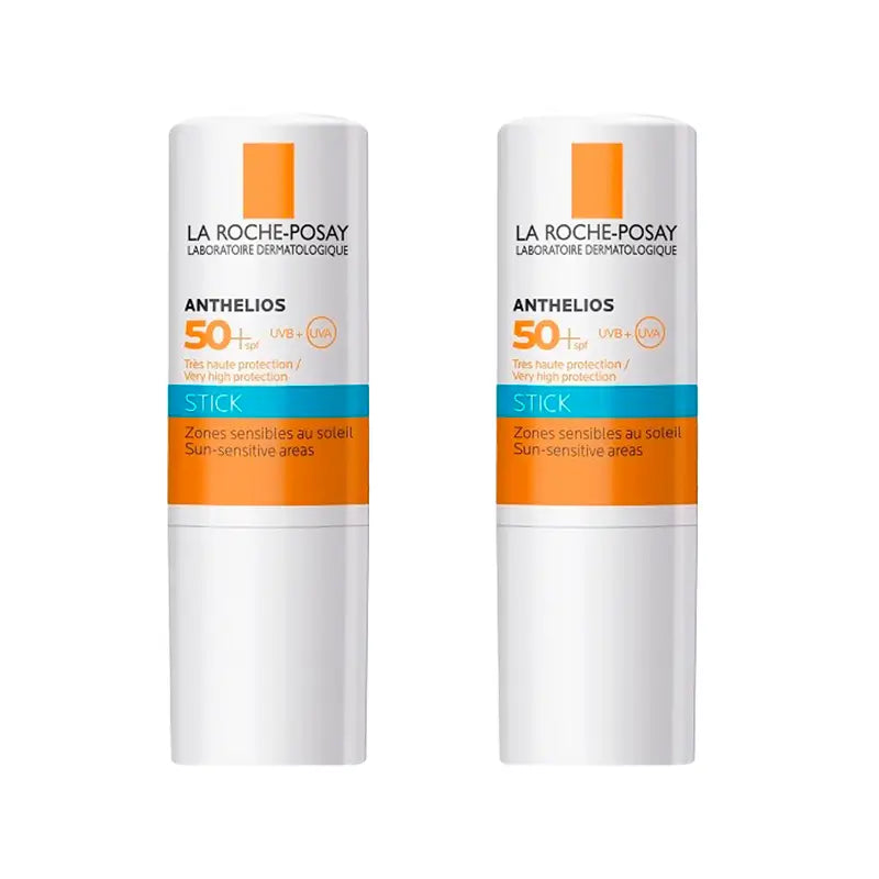 La Roche Posay Duplo Anthelios Stick Spf50+ Sensitive Areas, 2 X 7 Gr