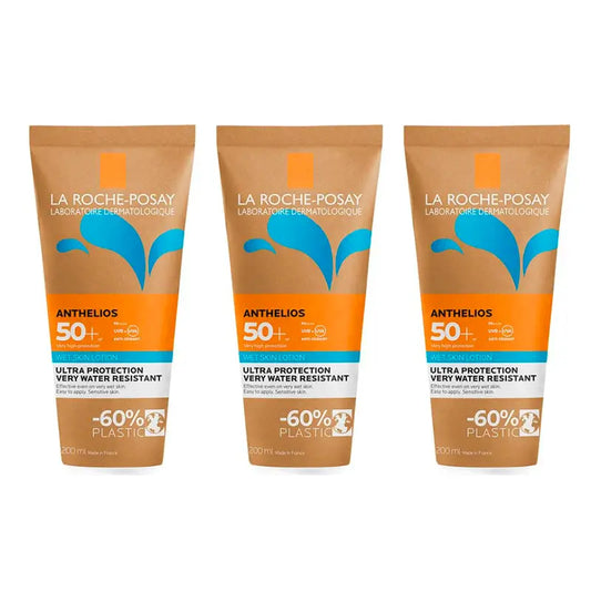 La Roche Posay Triplo Anthelios Wet Skin Carton Tube Spf50+, 3 X 200 Ml