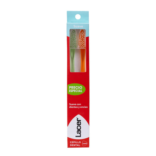 Lacer Soft Toothbrush + Toothpaste 5Ml