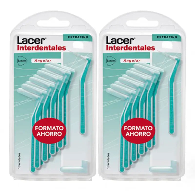 Lacer Duplo Angular Extrafine Interdental Brush2 x 10 units