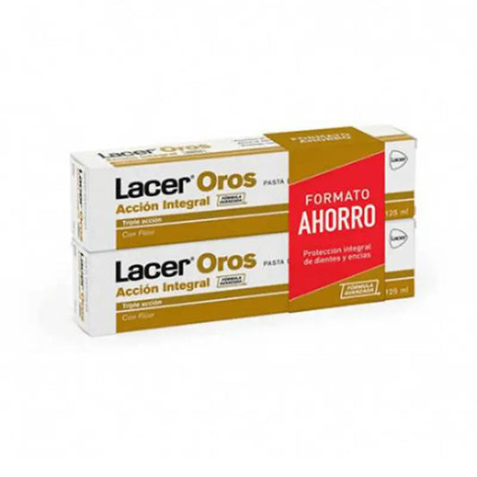 Lacer Duplo Pasta Dentífrica, 2x125 ml