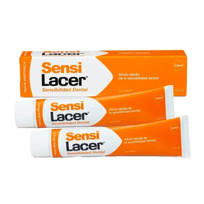 Lacer Duplo Sensilacer Toothpaste, 2 x 125 Ml