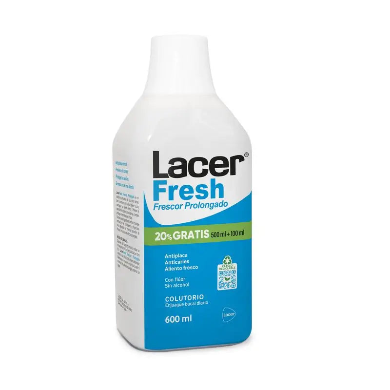 Lacer Fresh Duplo Mouthwash 500 Ml