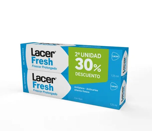 Lacer Fresh Gel Duplo 125 Ml