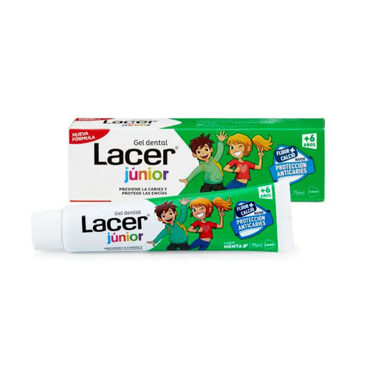 Lacer Junior Gel Dental Menta 75 ml