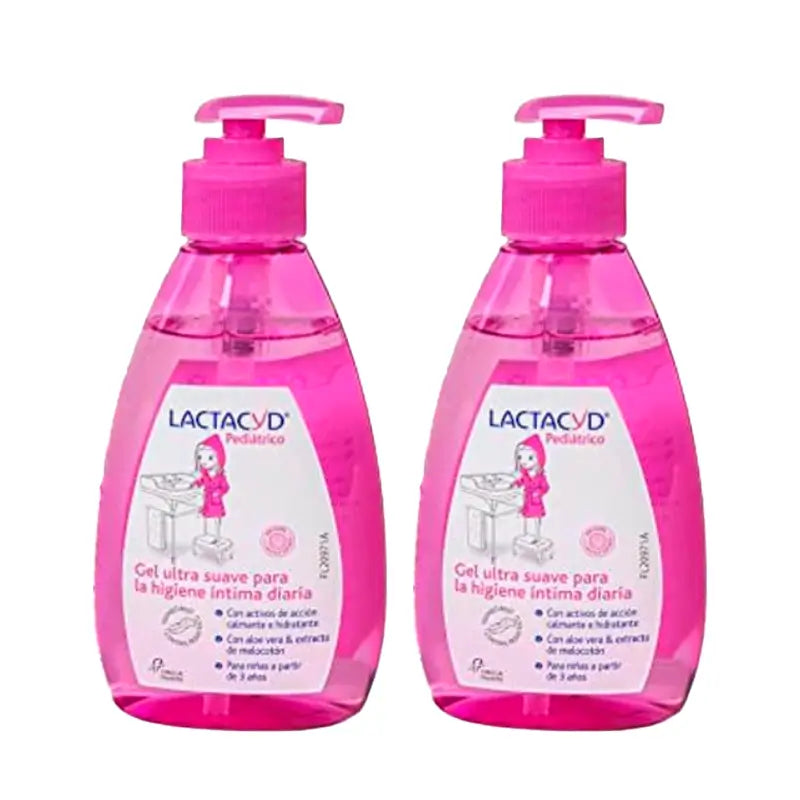 Lactacyd Paediatric Duplo Ultra Gentle Daily Intimate Hygiene Gel 2 x 200 ml