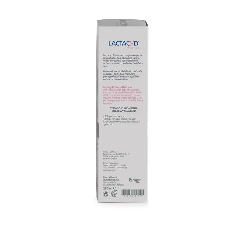 Lactacyd Pharma Delicate Intimate Hygiene 250 ml