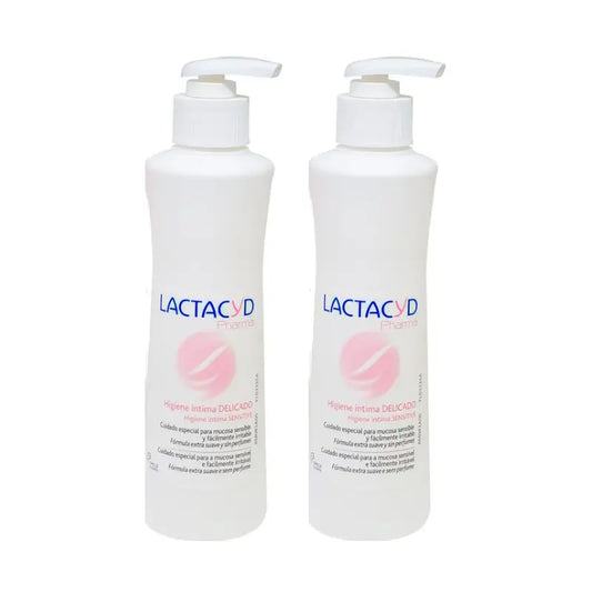 Lactacyd Pharma Duplo Delicate Intimate Hygiene 2 x 250 ml