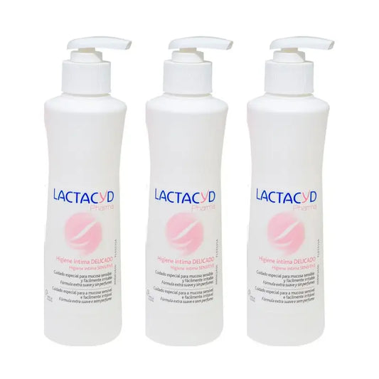 Lactacyd Pharma Triplo Delicate Intimate Hygiene 3 x 250 ml