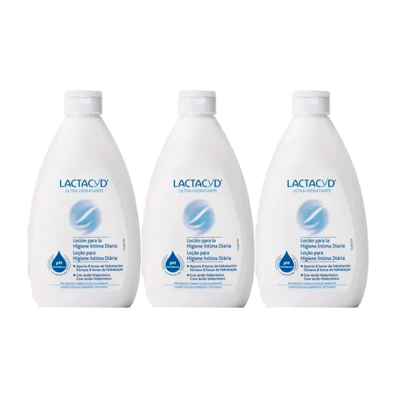 Lactacyd Triplo UltraMoisturiser, 3 x 200ml