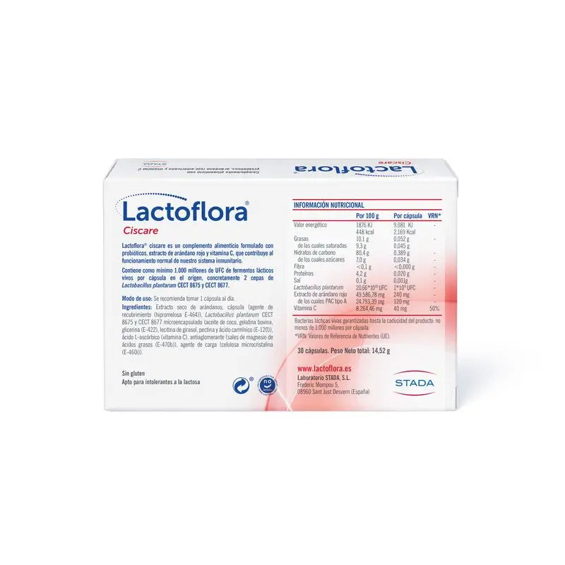 Lactoflora Ciscare 30 capsules